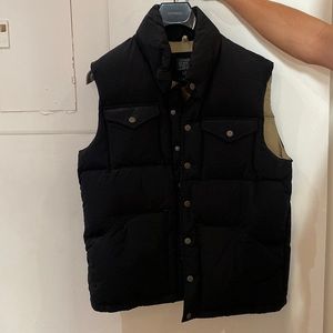 Mens medium J Crew puffer vest